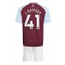 Maillot de foot Aston Villa Jacob Ramsey #41 Domicile vêtements enfant 2024-25 Manches Courtes (+ pantalon court)